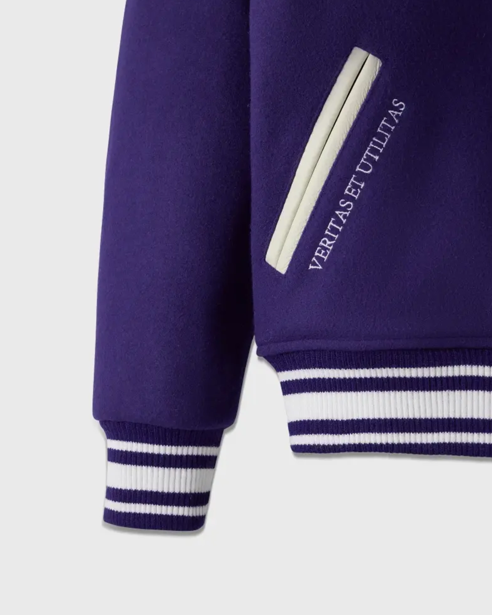 Ovo x western varsity jacket