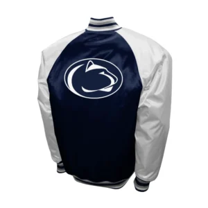 Penn state nittany lions franchise club the game satin varsity jacket 1