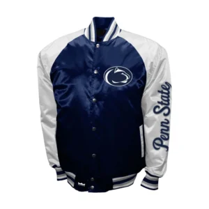 Penn state nittany lions franchise club the game satin varsity jacket 2