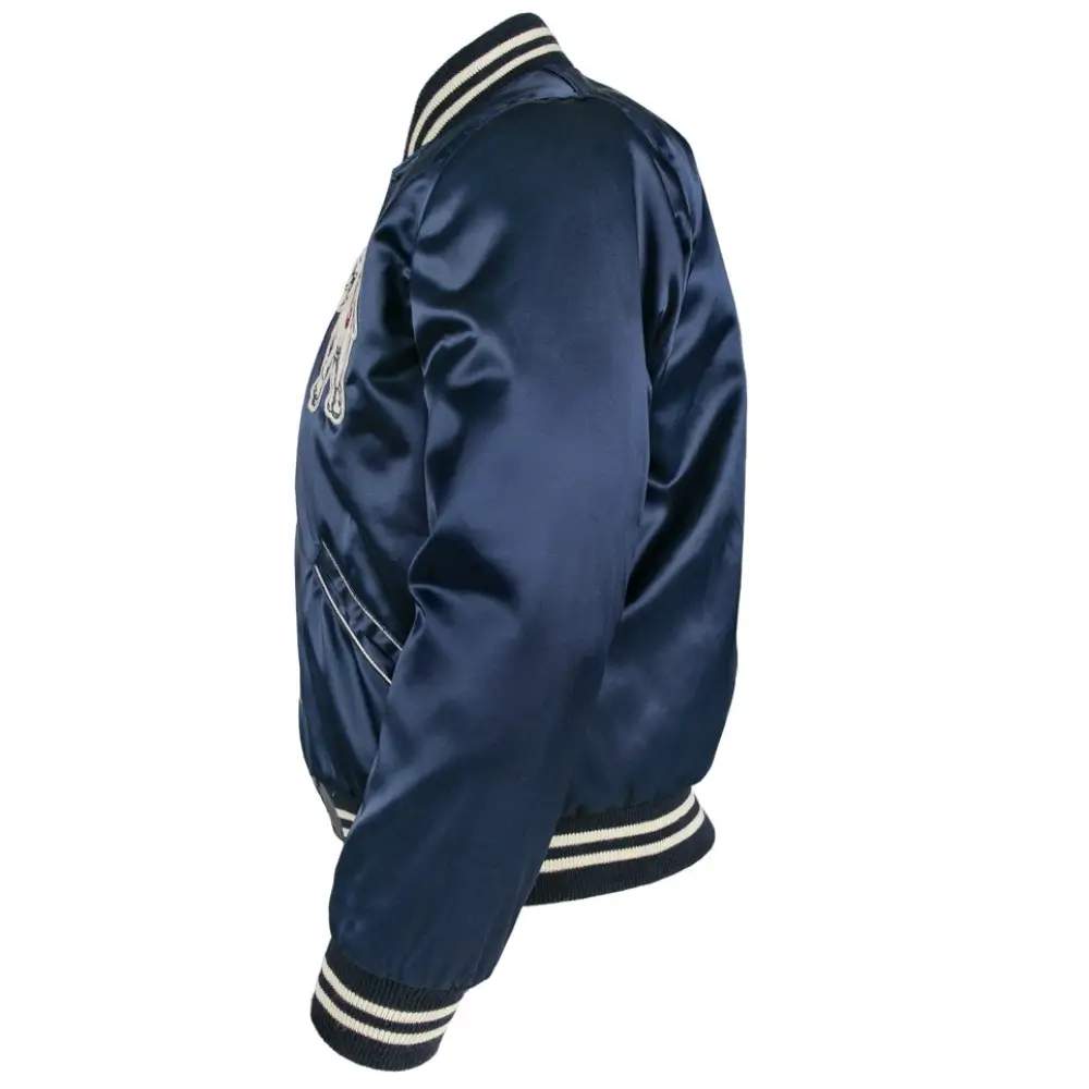 Philadelphia athletics 1953 authentic satin varsity navy jacket