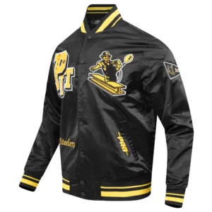 Philadelphia eagles best of mens black satin jacket