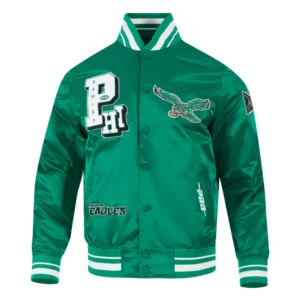 Philadelphia eagles best of mens green jacket