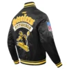 Philadelphia eagles best of mens satin black jacket