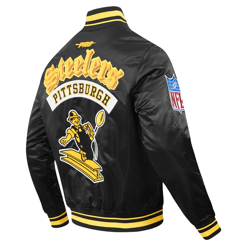 Philadelphia eagles best of mens satin black jacket