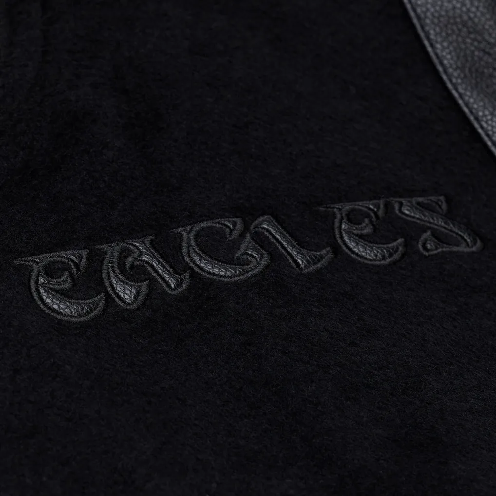 Philadelphia eagles black walk the tunnel team logo