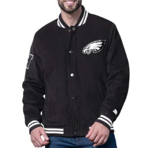Philadelphia eagles blackout corduroy jacket