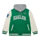 Philadelphia eagles courtside hooded jacket