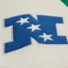Philadelphia eagles courtside hooded varsity sleeve logo