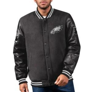 Philadelphia eagles first rounder varsity jacket