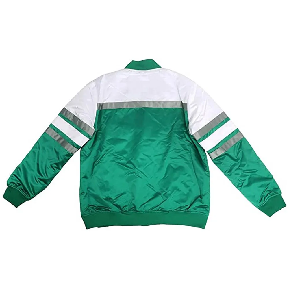Philadelphia eagles jalen hurts bomber satin jacket