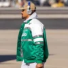 Philadelphia eagles jalen hurts satin jacket