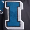 Philadelphia eagles mashup wool leather varsity jacket black 4