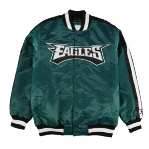 Philadelphia eagles o line full snap jacket