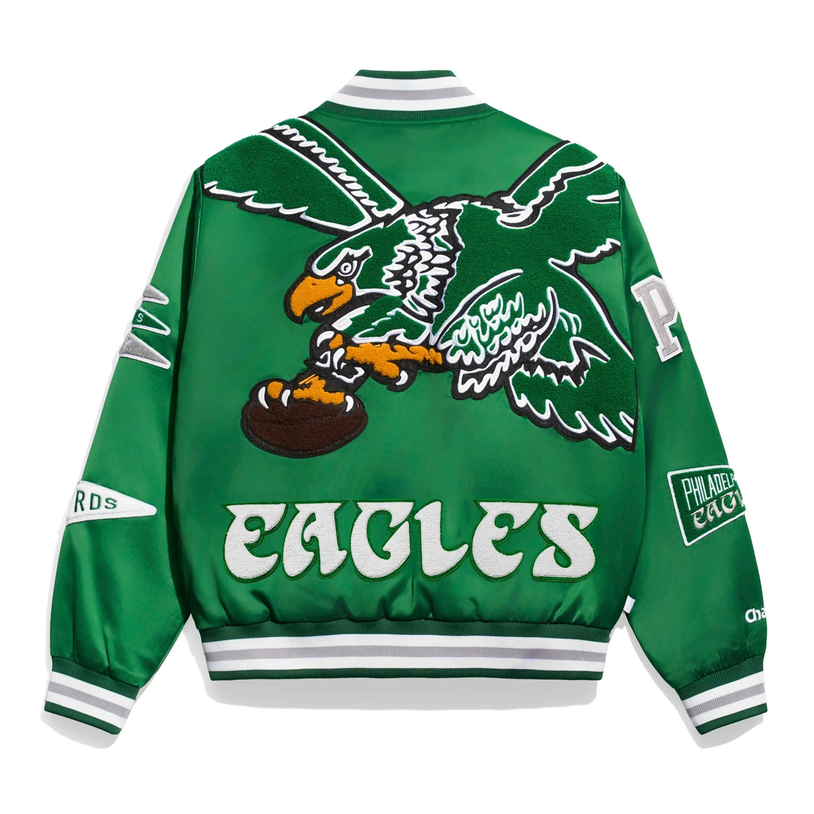 Philadelphia eagles pennant green wool jacket