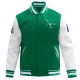 Philadelphia eagles retro classic wool leather varsity jacket green white 6