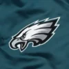 Philadelphia eagles starter pick and roll full snap satin varsity jacket green 2