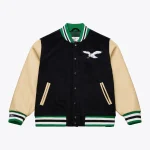 Philadelphia Eagles Team Traditions Wool/Leather Jacket