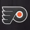 Philadelphia flyers two tone wool leather varsity jacket black white 2 1
