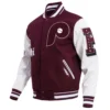 Philadelphia phillies old english wool leather varsity jacket 6 1