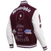 Philadelphia phillies old english wool leather varsity jacket 7 1