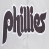 Philadelphia phillies retro classic womens full snap satin varsity jacket white 11