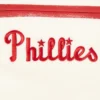 Philadelphia phillies retro classic womens wool leather varsity jacket cream red 2