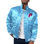Philadelphia Phillies Satin Trucker Jacket