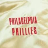 Philadelphia phillies team og 20 full zip satin varsity jacket gold 4