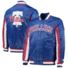 Philadelphia phillies the ace satin varsity jacket blue 3