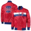 Philadelphia phillies the ambassador satin varsity jacket red 3
