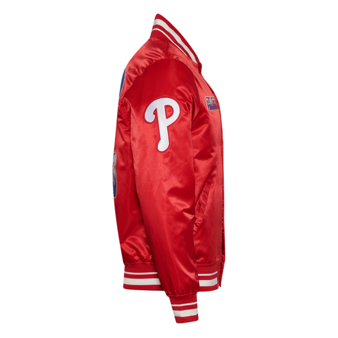 Philadelphia phillies turn it up m full snap varsity jacket