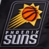 Phoenix suns pro standard script tail black satin varsity jacket 6