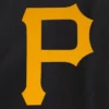 Pittsburgh pirates handcrafted logo wool jacket black 3