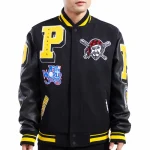 Pittsburgh Pirates Mashup Wool/Leather Jacket