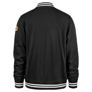 Pittsburgh pirates pack pro camden full zip track varsity jacket black 1