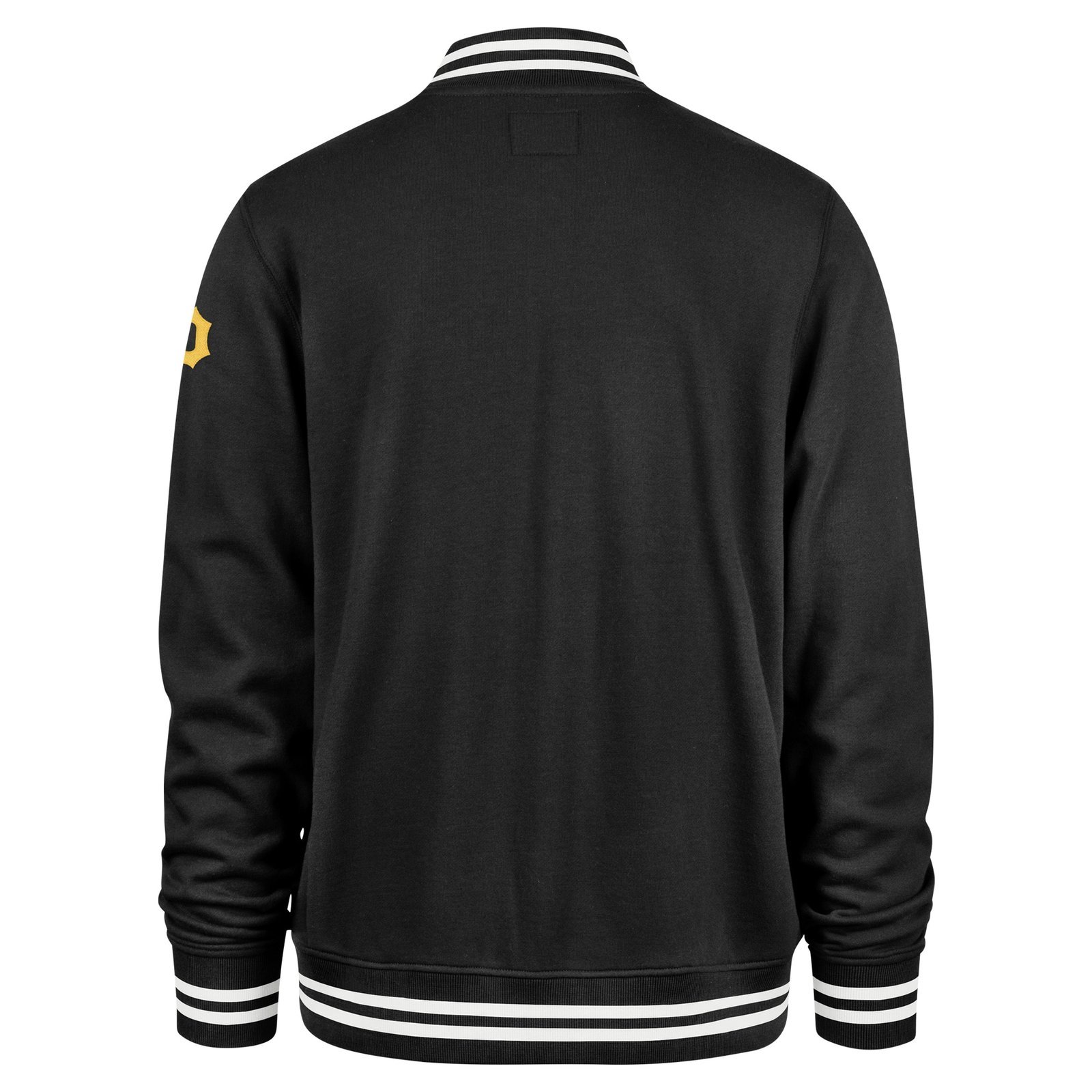 Pittsburgh pirates pack pro camden full zip track varsity jacket black 1