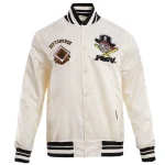 Pittsburgh Pirates Retro Classic White Satin Jacket