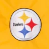 Pittsburgh steelers black and gold patch logo