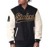 Pittsburgh Steelers Complete Game Wool/Leather Jacket