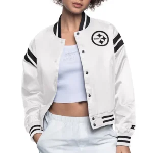 Pittsburgh steelers full count satin jacket