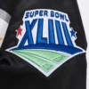 Pittsburgh steelers mashup full snap satin varsity jacket black