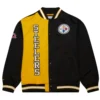 Pittsburgh steelers og 20 full snap satin varsity jacket 3