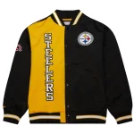 Pittsburgh Steelers Team OG 2.0 Satin Full-Snap Black/Yellow Jacket