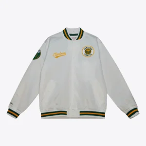 Portland timbers full snap satin jacket