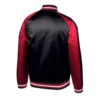 Portland trail blazers colorblock satin jacket