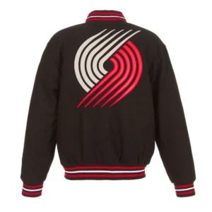 Portland trail blazers two hit wool jacket
