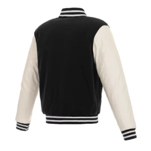 Portland trail blazers two tone black white jacket