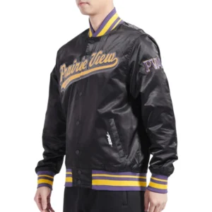 Prairie view am panthers classic satin jacket