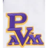 Prairie view am panthers classic satin patch jacket