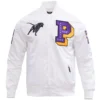 Prairie view am panthers classic satin varsity jacket